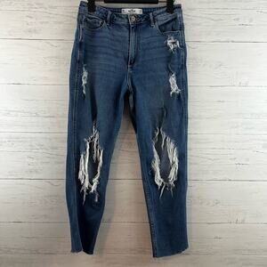 Hollister Curvy High Rise Mom Jeans Size 31